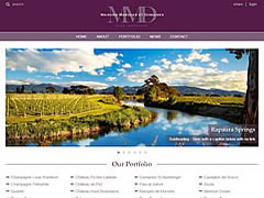 responsive design, media queries & mobile development on the MMD / Louis Roederer Champagne website